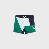 Kith Kids Blocked Madison Short - Newt