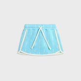 Kith Kids Script Knit Ayva Dolphin Skort - Aragonite