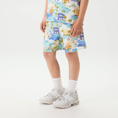 Kith Kids Scenic Thompson Camp Short - Silk