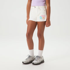 Kith Kids Denim Cut Off Short - Silk