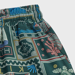 Kith Kids Beach Tile Thompson Camp Short - Stadium