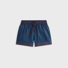Kith Kids Monogram Bennet Camp Short - Nocturnal