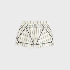 Kith Kids Pinstripe Baseball Turbo Short - Silk