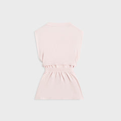 Kith Kids Metallic Script Luna Mini Dress - Bloom