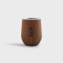 Kith for Corkcicle Stemless Wine Cup - Wood