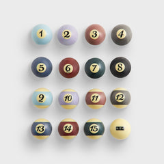 Kith Palette Billiards Ball Set - Multi