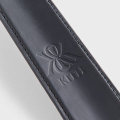 Kith Monogram Debossed Leather Shoe Horn - Black