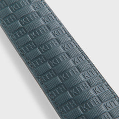 Kith Monogram Debossed Leather Shoe Horn - Stadium