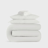 Kith Monogram King Size Bedding Set - White