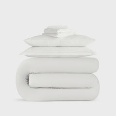Kith Monogram King Size Bedding Set - White