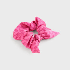 Kith Kids Set of 2 Printed Classic Logo Monogram Scrunchie - Multi