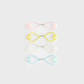 Kith Kids Set of 4 Bobble Pony Tail Holders - Multi