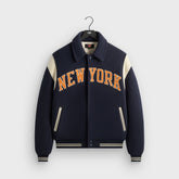 Kith for the New York Knicks Wool Varsity Jacket - Nocturnal
