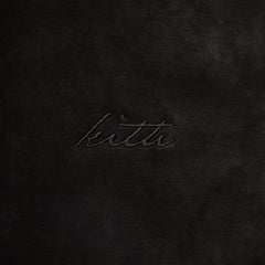 Kith Sueded Scuba Connor Track Jacket - Black