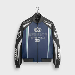Kith Roy Racing Nylon Bomber Jacket - Nocturnal