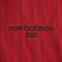 Kith & New Balance Poplin Mix Madison V Jacket - Biking Red