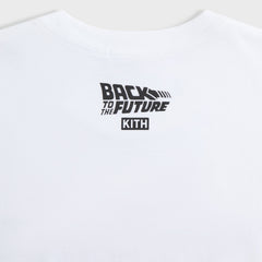Kith for Back to the Future II Movie Poster Vintage Tee - White