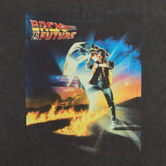 Kith for Back to the Future Chrome Title Vintage Tee - Black