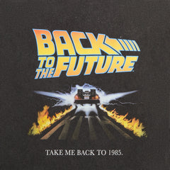 Kith for Back to the Future Back to 1985 Vintage Tee - Black