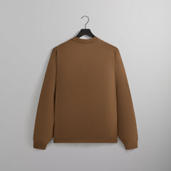 Kith Long Sleeve Leonard Pocket Tee - Earth