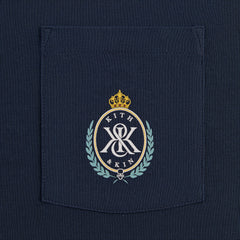 Kith K&K Crest Pocket Tee - Nocturnal