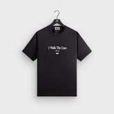 Kith Records for Johnny Cash I Walk The Line Lyrics Tee - Black