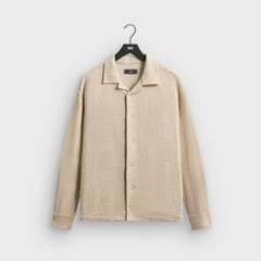 Kith Geometric Knit Cohen Shirt - Hallow
