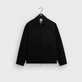 &Kin for Kith Origins Long Sleeve Davenport Tropical Wool Shirt - Black