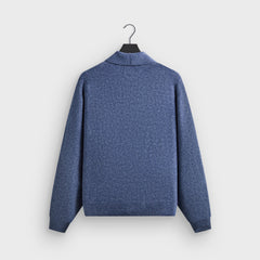 Kith Marled Harmon Rugby Pullover - Farrow
