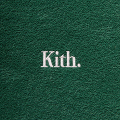 Kith Towel Boucle Long Sleeve Drew Polo - Newt