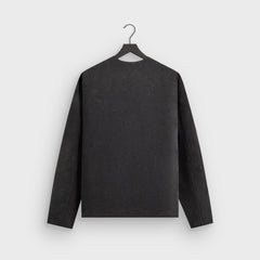 Kith Cupro Linen Long Sleeve Caelan Shirt - Black