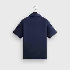 Kith Textured Towel Terry Heathrow Polo - Nocturnal
