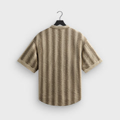 Kith Geo Crochet Warner Pullover - Veil