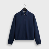 Kith Double Face Jersey Jace Polo - Nocturnal