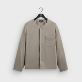 Kith Double Crepe Maddock Shirt - Astro