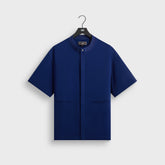 Kith Double Crepe Casper Shirt - Deep Royal