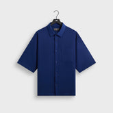 Kith Drape Twill Raf Shirt - Deep Royal