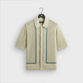 Kith Thompson Crochet Buttondown - Fresh