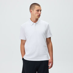 Kith Double Face Jersey Heathrow Polo - White