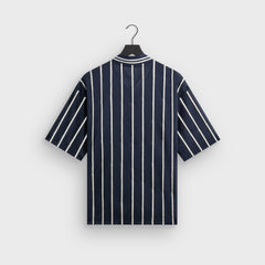 Kith Silk Linen Chenille Stripe Pacey Shirt - Nocturnal