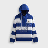 Kith Compact Fleece Striped Caleb Anorak Hoodie - Layer