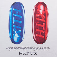 Kith for The Matrix Red Pill Blue Pill Long Sleeve Tee - White