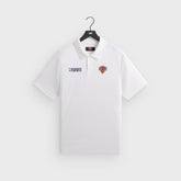 Kith for the New York Knicks Playoffs Ainslie Pique Polo - White