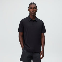 &Kin Soft Modal Blend Heathrow Polo - Black