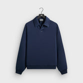 Kith Indigo Micro Fleece Nelson Pullover - Dark Indigo