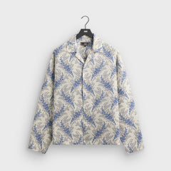 Kith Cupro Linen Long Sleeve Adonis Shirt - Cyclone