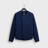 Kith Indigo Seersucker Townsend Shirt - Dark Indigo