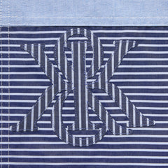 Kith Poplin Stripe Henson Shirt - Darkshore