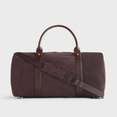 Kith Monogram Suede Traveler K55 Bag - Incognito