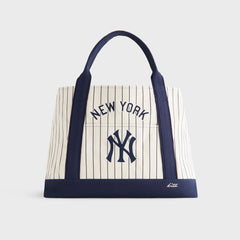 Kith for the New York Yankees Pinstripe Tote Bag - Sandrift
